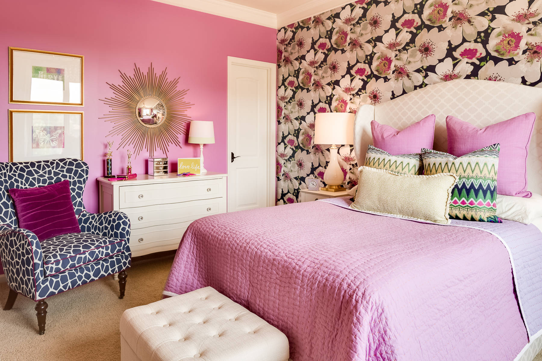 cheap girly bedroom furniture