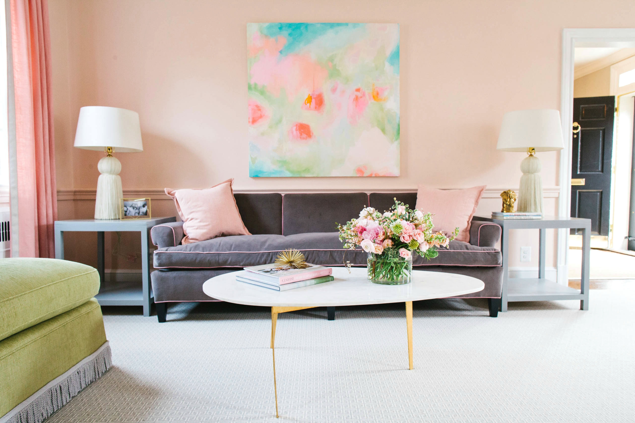 pastel living room ideas