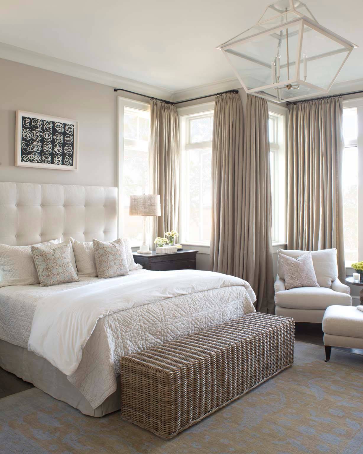 Taupe And Beige Bedroom