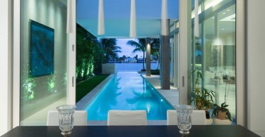 modern home rectangle pool living room glass walls modern florida luxury home beach home mansion white shop room ideas southern minimalist pool design ideas