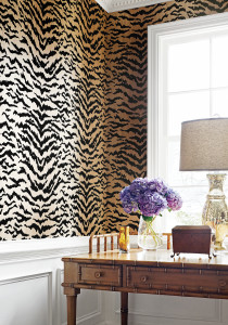 thibaut design tiger wallpaper animal print powder room washroom wallpaper ideas leopard pattern zebra print pinterest style how to apply wallpaper diy powder room decor inspiration shop room ideas