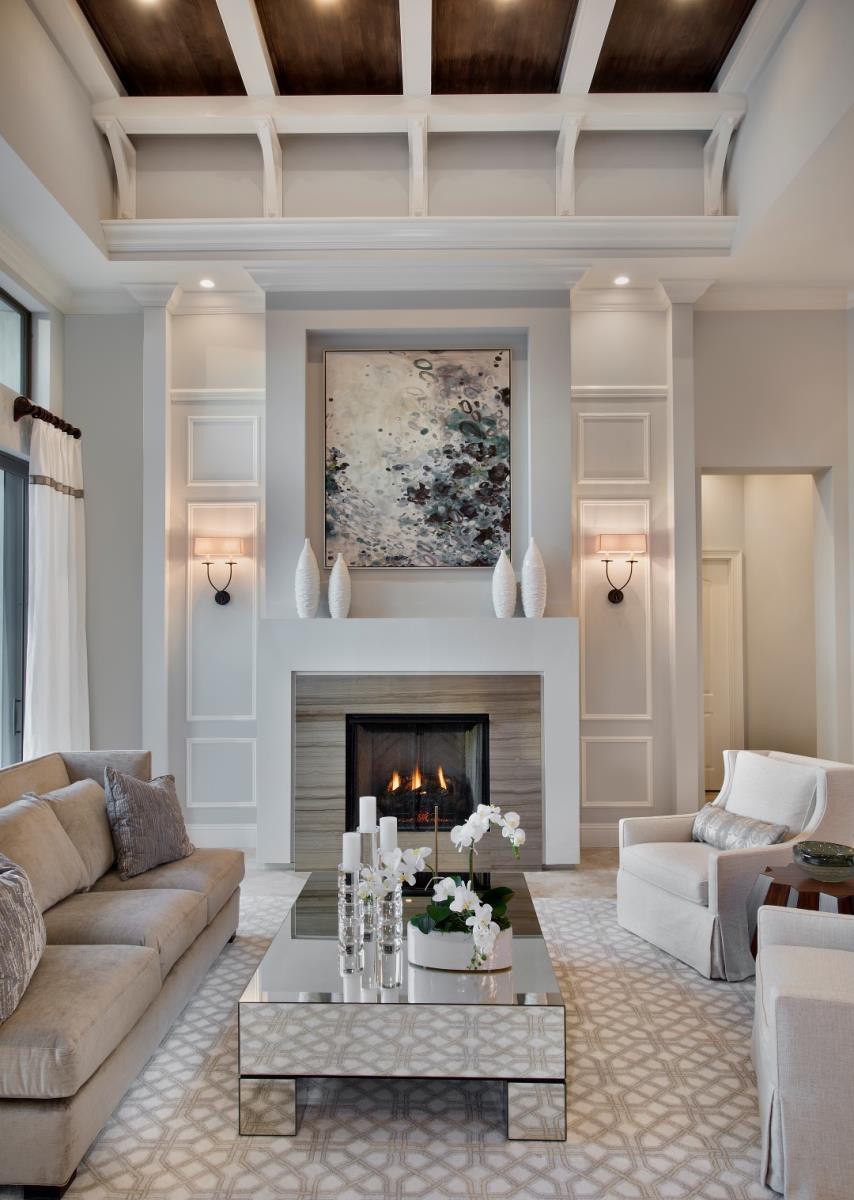 winter-living-room-with-stylish-fireplace-mantle-white-and-beige-coiffered-ceiling-lxury-high-cathedral-christmas-decor-ideas-shop-room-ideas