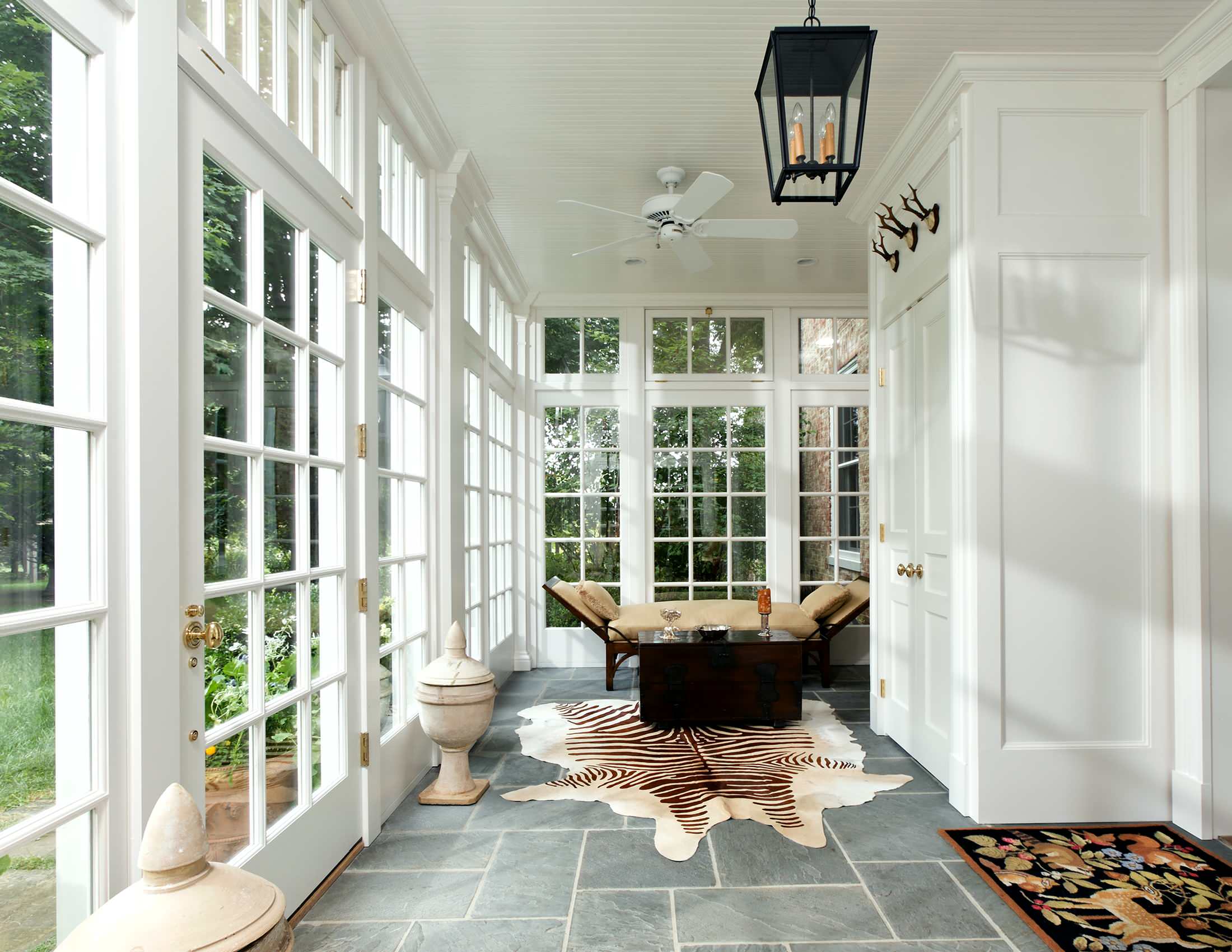 slate flooring tile sunroom traditional georgian mansion style decor interior underfloor heating for outdoor indoor spaces shop room ideas