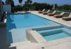 concrete etsamping patio pool deck modern home style decorative concrete staining polished flooring indianaolis concrete artisans