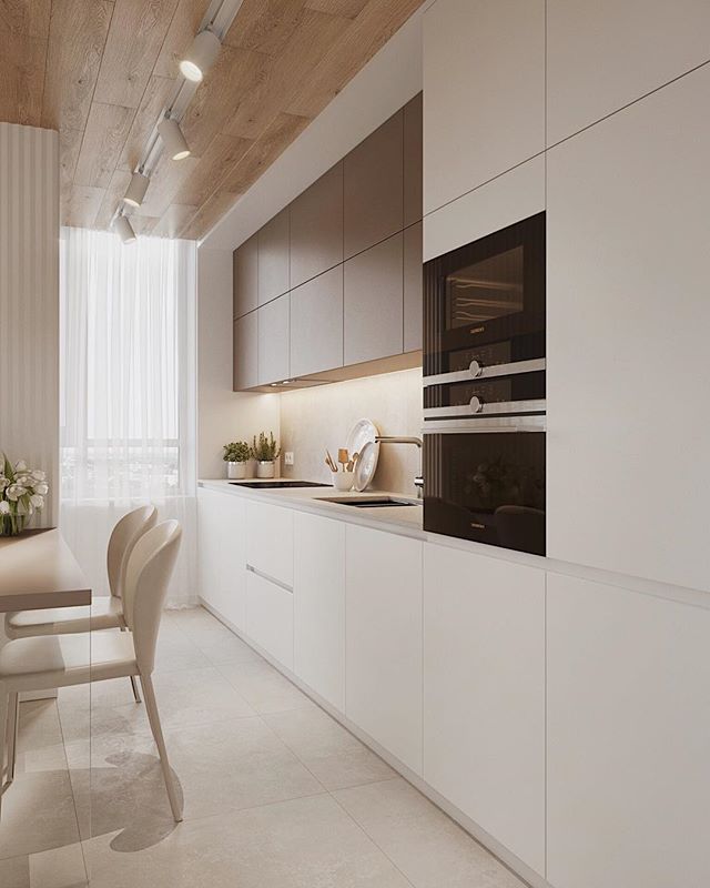 Contemporary Kitchen Neutrals 