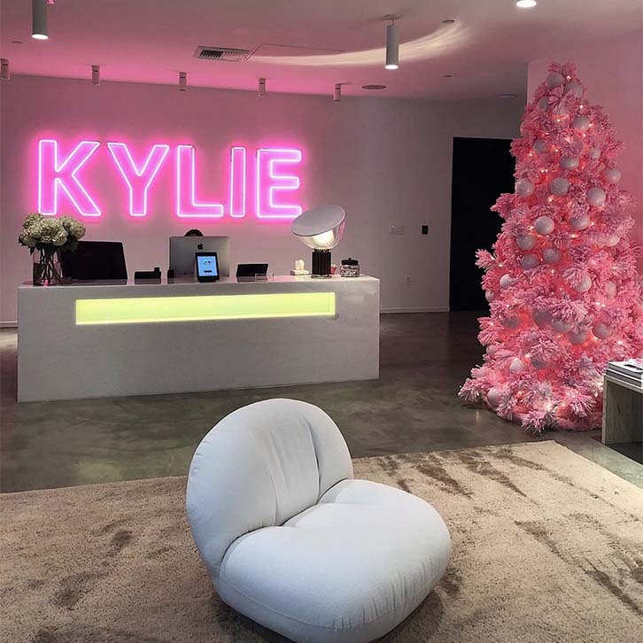 Kylie Jenner Gave a  Tour of Kylie Cosmetics Headquarters